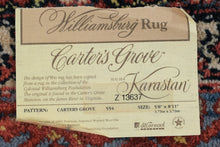 Load image into Gallery viewer, Karastan Williamsburg Carters Grove 554 Wool Rug 5x8 Colonial Persian Style