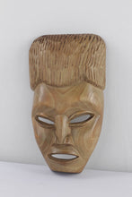 Load image into Gallery viewer, Carved African Wall Hanging Mask - 7 x 12