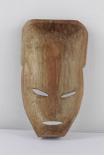 Load image into Gallery viewer, Carved African Wall Hanging Mask - 7 x 12