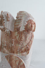 Load image into Gallery viewer, Brian Begay Native American Soapstone Sculpture Double Bust Kokopelli 12.5 Inch