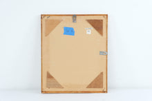 Load image into Gallery viewer, Carved Wood Floral Mirror 19 Inch
