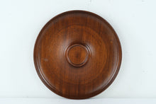 Load image into Gallery viewer, Carved Wooden Chip and Dip / Hors D'oeuvres Plate - Rosario Woodturning - Puerto Rico