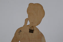 Load image into Gallery viewer, Carved Woman with Tools - Hanging Wall Art