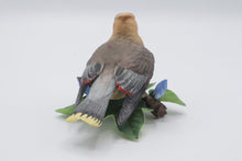 Load image into Gallery viewer, Lenox Cedar Waxwing Fine Porcelain Bird Figurine Morning Glory Certificate