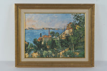 Load image into Gallery viewer, Paul Cezanne L Estaque Landscape Canvas Reproduction Framed 1996