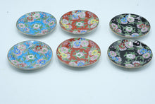Load image into Gallery viewer, Vintage Chadwick Japan Set 6 Floral Porcelain Trinket Butter Dishes
