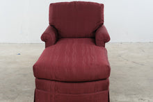 Load image into Gallery viewer, Park Place Furniture Burgundy Upholstered Chaise Lounge