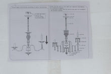 Load image into Gallery viewer, New 5-Light Crystal Chandelier – Chrome Finish • Model BCB-007-SJ • Unassembled in Original Box