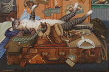 Load image into Gallery viewer, Charles Wysocki Mable the Stow Away - Canvas Transfer - Signed and Numbered