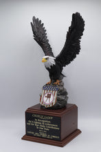 Load image into Gallery viewer, Charlie Gaddy Lifetime Achievement Award Eagle Statue 2013