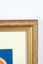 Load image into Gallery viewer, Vintage Charlotte Becker Baby Print – Framed 18.25" x 23.5" Nursery Art