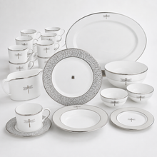 Load image into Gallery viewer, Kate Spade New York June Lane Lenox China Service for 12 Platinum Complete Set USA