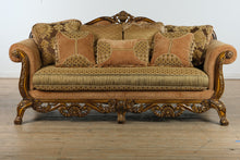 Load image into Gallery viewer, “Château Camille” Ornate Carved Sofa / Couch