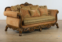 Load image into Gallery viewer, “Château Camille” Ornate Carved Sofa / Couch