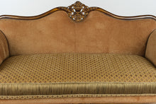 Load image into Gallery viewer, “Château Camille” Ornate Carved Sofa / Couch