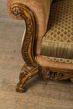 Load image into Gallery viewer, “Château Camille” Ornate Carved Sofa / Couch