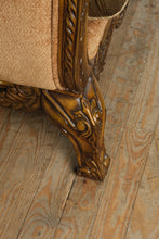 Load image into Gallery viewer, “Château Camille” Ornate Carved Sofa / Couch
