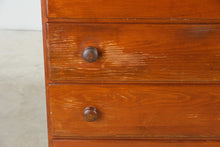 Load image into Gallery viewer, Vintage Cherry Five Drawer Chest of Drawers Dresser - ONLINE ONLY