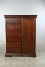 Load image into Gallery viewer, Broyhill Hamlett Cherry Chifforobe Wardrobe Chest with Drawers
