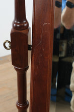 Load image into Gallery viewer, Traditional Cherry Cheval Tilting Mirror