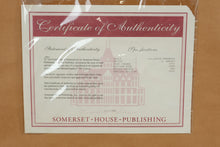 Load image into Gallery viewer, G Harvey Childhood Memories Limited Edition Print 1997 Framed 36x32