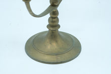 Load image into Gallery viewer, Vintage Chinese Brass 5 Light Candelabra Adjustable Arm Candle Holder