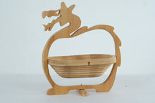 Load image into Gallery viewer, Bamboo Dragon Fruit Basket Sculpture – Guilin China