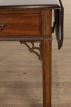 Load image into Gallery viewer, Pair of Chinese Chippendale Pembroke Side Tables