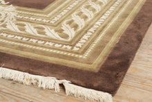 Load image into Gallery viewer, Dark Chocolate Olive Rug