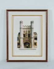 Load image into Gallery viewer, Jan Fraser Christs College Cambridge The Great Gate Limited Edition Print 17 of 500