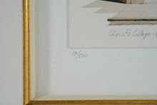 Load image into Gallery viewer, Jan Fraser Christs College Cambridge The Great Gate Limited Edition Print 17 of 500