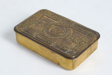 Load image into Gallery viewer, Antique 1914 Princess Mary Christmas Tin – “Imperium Britannicum” WWI Gift Box