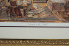 Load image into Gallery viewer, Christmas at the Cottage by Trisha Romance – Limited Edition Signed & Numbered Print (6069/15000) w/ COA – 21.5" x 24" Framed Holiday Art