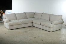 Load image into Gallery viewer, Cindy Crawford Home Neutral Upholstered Sectional Sofa