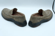 Load image into Gallery viewer, Clarks Mens 10 5 Brown Nubuck Leather Slip On Loafers Comfort Shoes