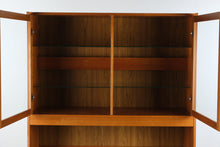 Load image into Gallery viewer, Clausen Møbler Danish Modern Teak China Cabinet Display Hutch Credenza