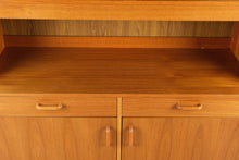 Load image into Gallery viewer, Clausen Møbler Danish Modern Teak China Cabinet Display Hutch Credenza