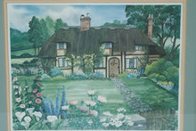 Load image into Gallery viewer, Susan Toller McClure “Clifton Hampden, Abingdon” Limited Edition Print, 1986 – Framed English Cottage Scene