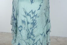 Load image into Gallery viewer, Italian Floral Silk Look Tunic Dress