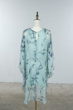 Load image into Gallery viewer, Italian Floral Silk Look Tunic Dress