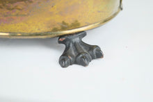Load image into Gallery viewer, Hammered Brass Coal Bucket