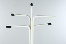 Load image into Gallery viewer, Modern White Metal Freestanding Coat Rack Entryway Hall Tree 67 Inch