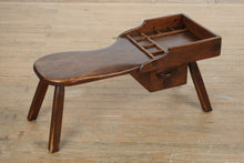 Load image into Gallery viewer, Vintage Pine Cobbler’s Bench