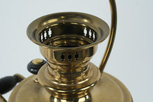 Load image into Gallery viewer, Vintage Brass Samovar Table Lamp Russian Tea Urn Style Dual Socket 33" Tall