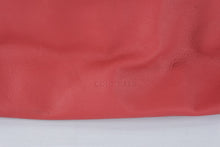 Load image into Gallery viewer, Cole Haan Coral Red Leather Shoulder Bag Woven Intrecciato Hobo 14 x 10