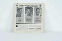 Load image into Gallery viewer, The Kingston Trio – College Concert (1962, Capitol Records ST-1658) Vinyl LP – Live Folk Performance