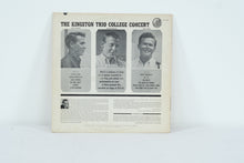 Load image into Gallery viewer, The Kingston Trio – College Concert (1962, Capitol Records ST-1658) Vinyl LP – Live Folk Performance