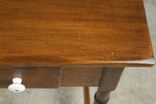 Load image into Gallery viewer, Early American Style Solid Wood One Drawer Writing Table or Side Table