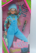 Load image into Gallery viewer, Cool Blue Barbie Doll, Mattel Hair Color Play Set, 1990s Fashion Barbie, Original Box
