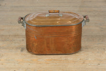 Load image into Gallery viewer, Large Antique Copper Boiler with Lid